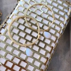 Beautiful gold loop Earrings